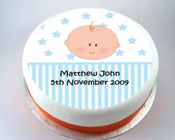 Baby Boy Stars & Stripes Cakes - from £14.95