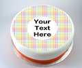Checks Cake