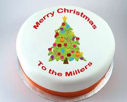 Classic Christmas Tree Cake
