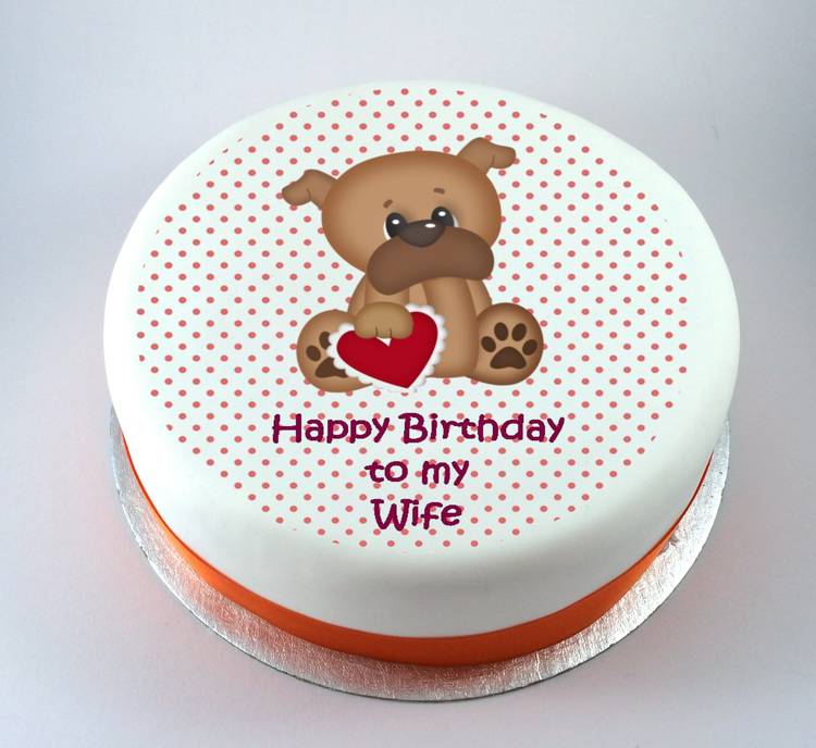 Cute Dog Cake Kiss Cakes