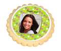 Flowers Photo Cookies
