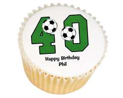 Football Age Cupcakes