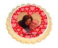 Heart Frame Photo Cookies