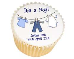 It's a Boy Cupcakes - from £11.95