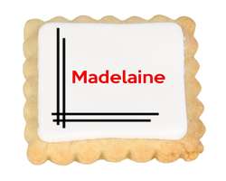 Lines Place Card Cookies - from £18.95