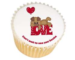 Love Dog Cupcakes