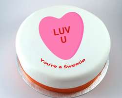 Love Heart Sweetie Cake
