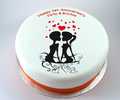 Loving Couple Cake
