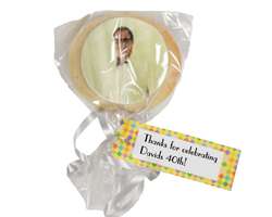 Photo Cookiepops with Tag - from £23.95