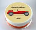 Vintage Sports Car Cake